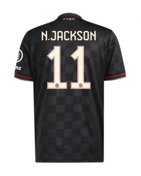 Billige Fotballdrakt Bayern Munich Nicolas Jackson #11 Replika Tredjedrakt 2025-26 Kortermet Billige Fotballdrakt Bayern Munich Nicolas Jackson #11 Replika Tredjedrakt 2025-26 Kortermet